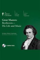 Great masters. Beethoven, his life & music