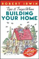 Tips and traps when building your home