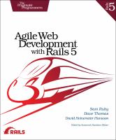 Agile web development with Rails 5