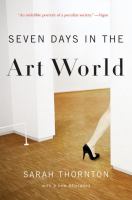 Seven days in the art world