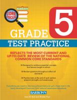 Core focus grade 5 test practice for common core