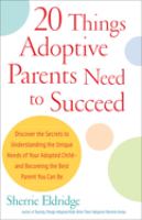 20 things adoptive parents need to succeed