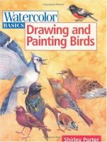 Watercolor basics. Drawing and painting birds