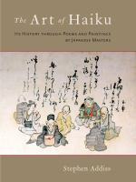 The art of haiku : its history through poems and paintings by Japanese masters