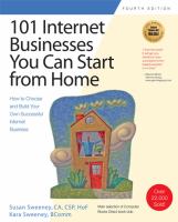 101 Internet businesses you can start from home : how to choose and build your own successful Internet business