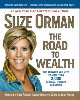 The road to wealth : a comprehensive guide to your money