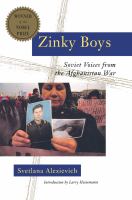 Zinky boys : Soviet voices from the Afghanistan war