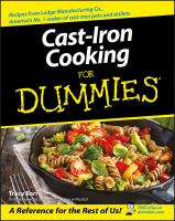 Cast iron cooking for dummies