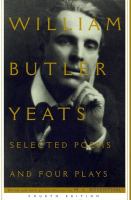 Selected poems and four plays of William Butler Yeats