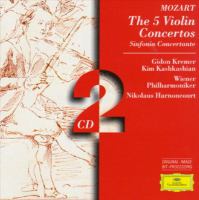 The 5 violin concertos ; Sinfonia concertante