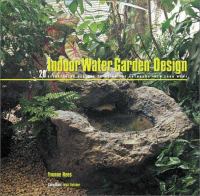 Indoor water garden design